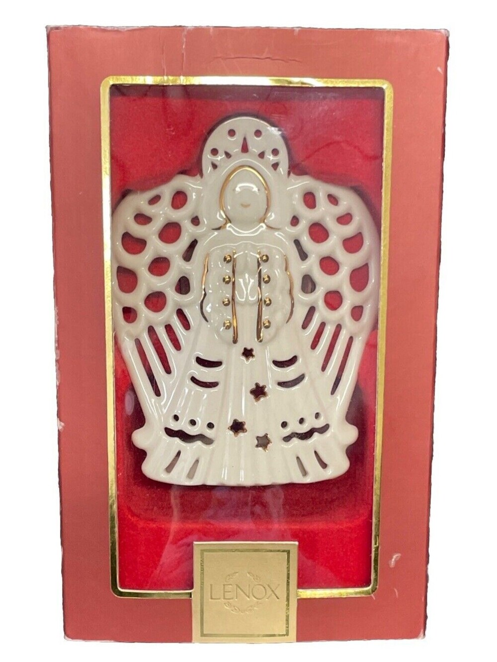 Lenox Bright Christmas Angel Candle Holder